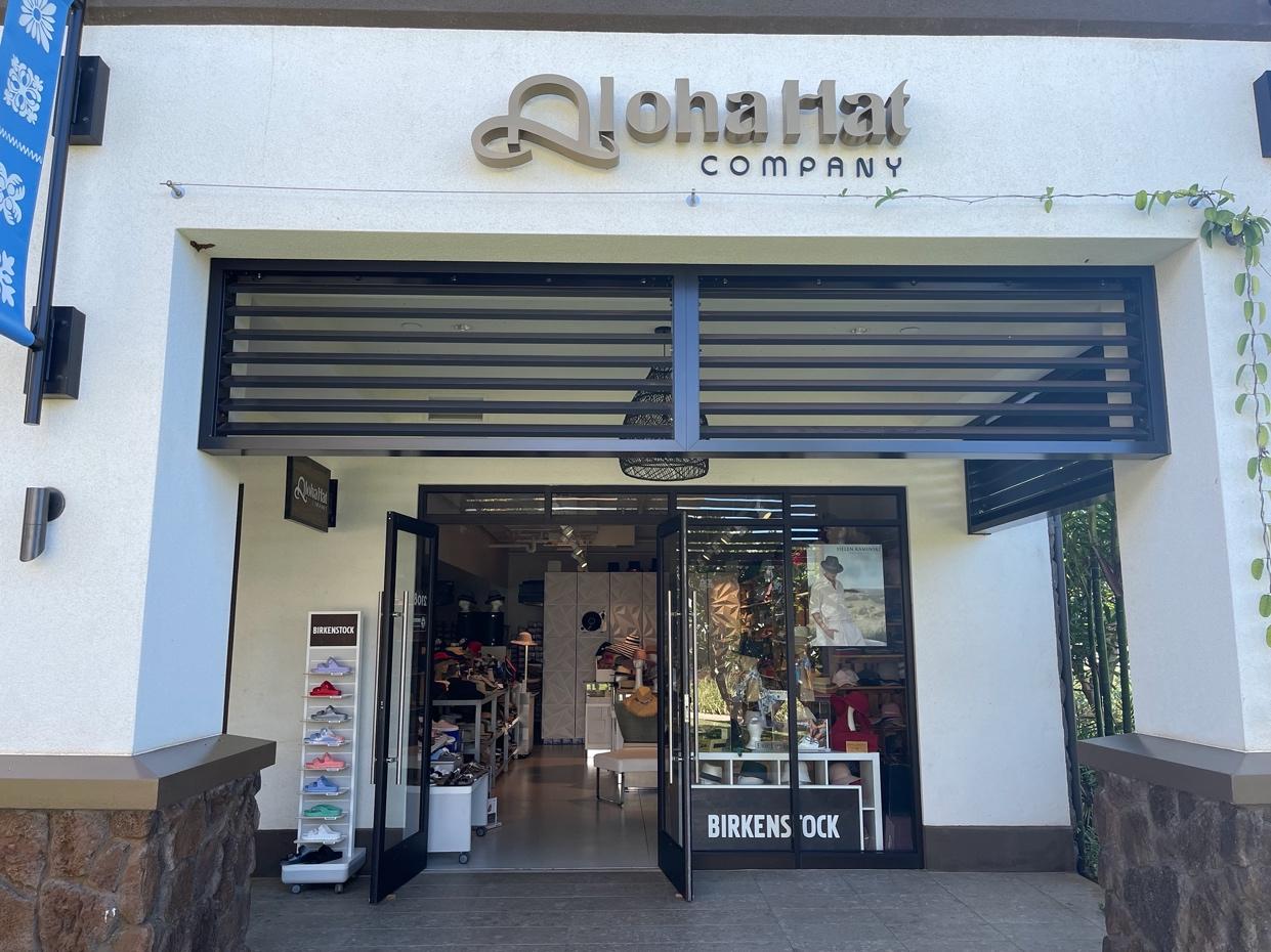 WAILEA VILLAGE WELCOMES ALOHA HAT COMPANY